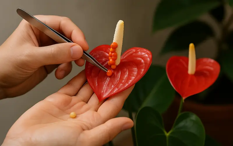 بذر گیری از آنتوریوم