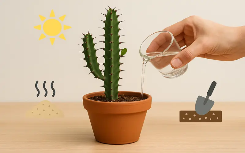 روش نگهداری گل افوربیا