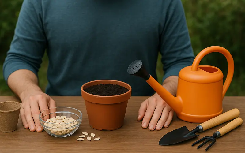 وسایل و شرایط لازم برای کاشت تخمه کدو