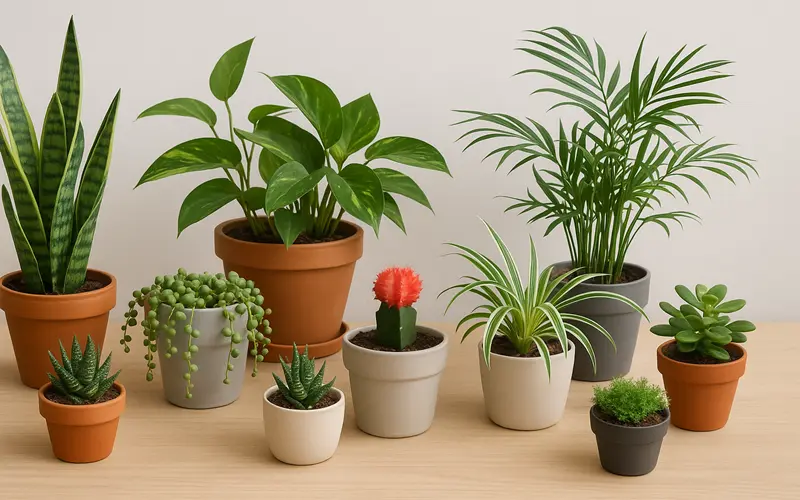 بهترین گیاهان آپارتمانی برای فضاهای خیلی کوچک