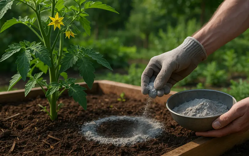استفاده از خاکستر چوب برای گیاهان
