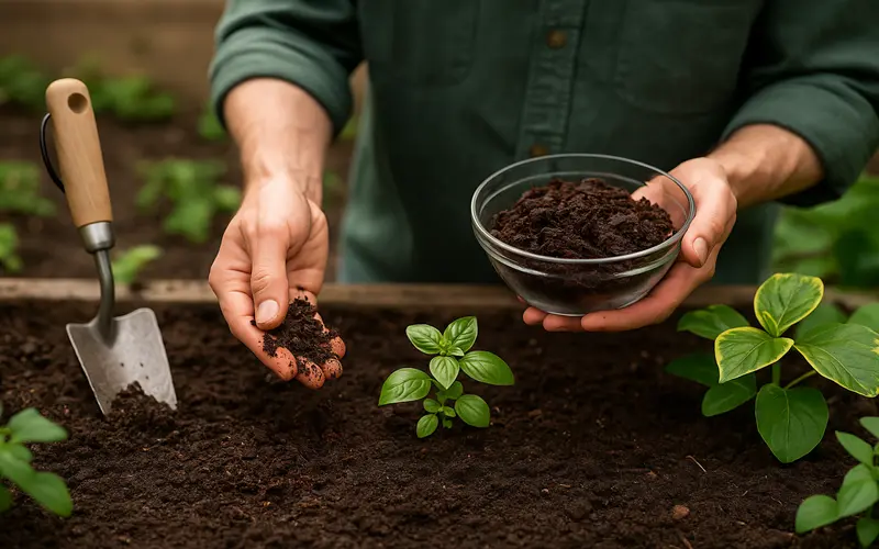 آیا واقعاً تفاله چای خاک را تقویت می‌کند؟