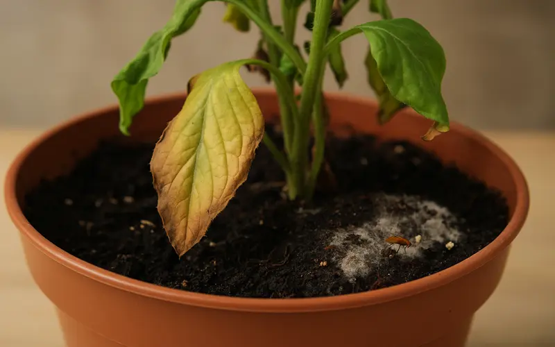 مضرات تفاله چای برای گیاهان