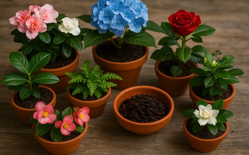تفاله چای برای کدام گل ها مناسب است؟