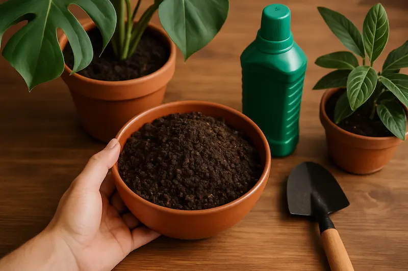 کوددهی گیاهان آپارتمانی