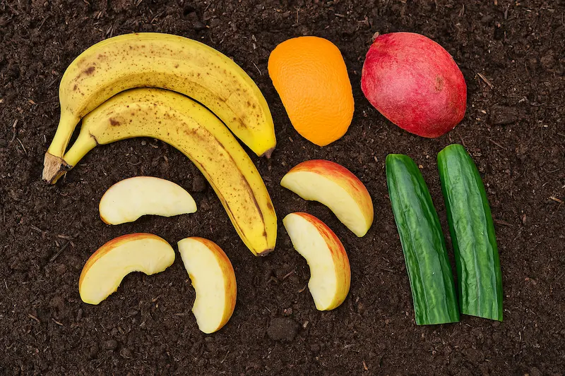 پوست کدام میوه برای گیاهان مثل کود است؟