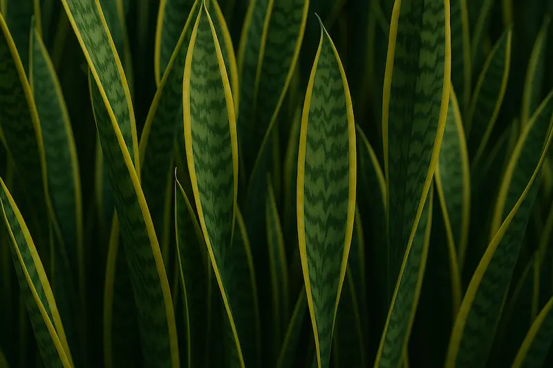 سانسوریا (Snake Plant) – دوستدار هوای پاک