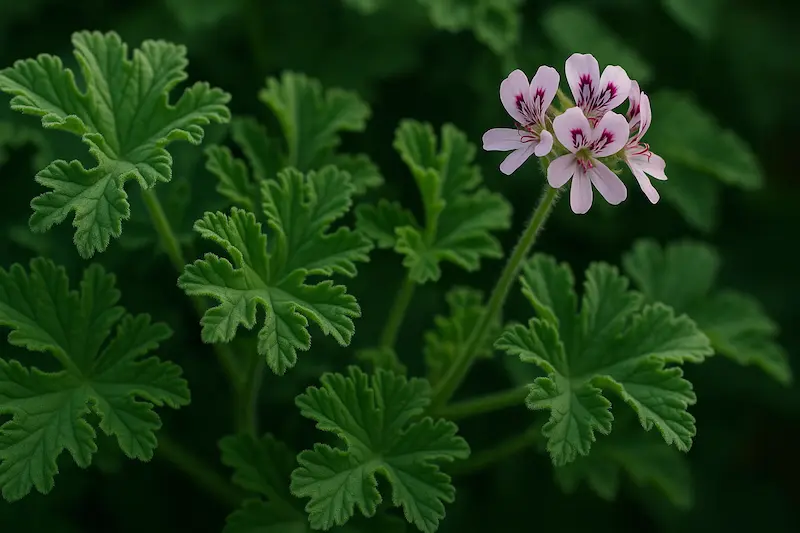 شمعدانی عطری (Scented Geranium) – تقویت‌کننده خلق‌وخو