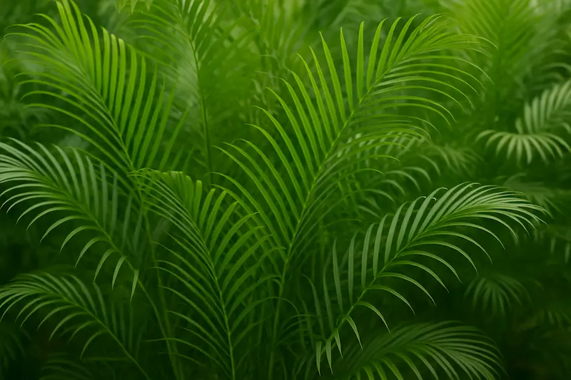 نخل اریکا (Areca Palm) – رطوبت‌بخش طبیعی