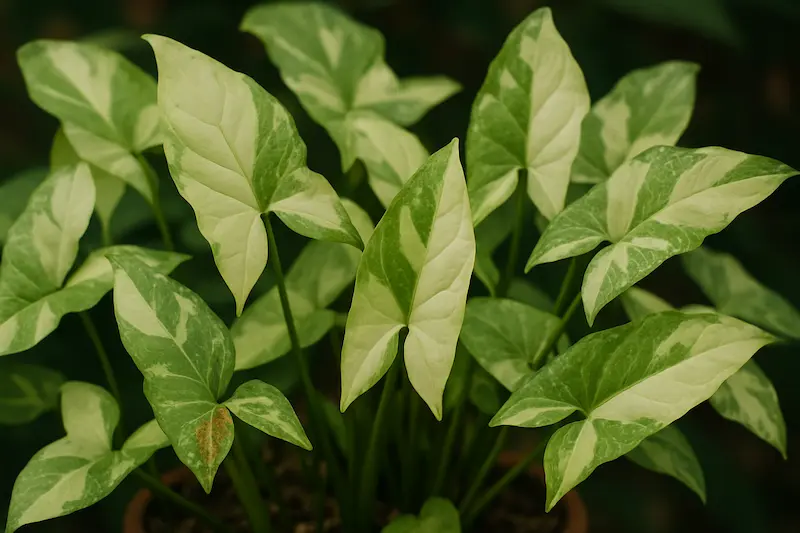 آگلونما صورتی یا قرمز (Aglaonema Pink)
