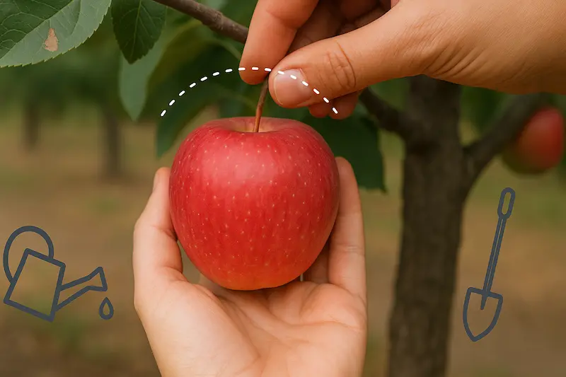 چطور جلوی ریزش غیرطبیعی سیب را بگیریم؟