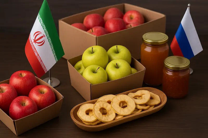 جایگاه سیب دماوند در بازارهای داخلی و صادراتی