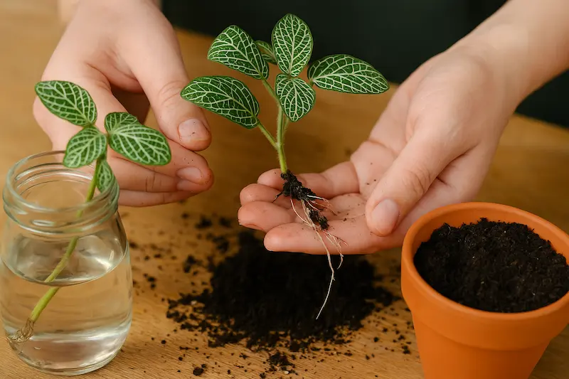 چه زمانی گیاه پیلهموا را به خاک منتقل کنیم؟