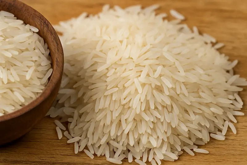 کالری برنج خام