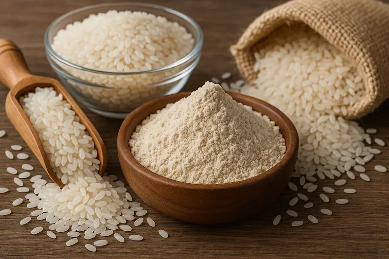 سبوس برنج با سویق برنج
