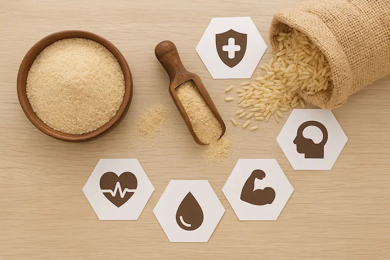 طریقه مصرف سبوس برنج