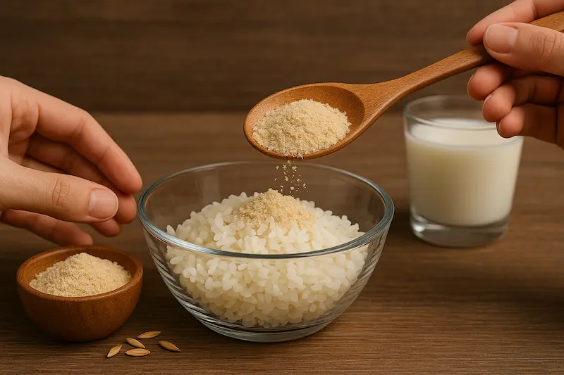 چطور سبوس برنج را مصرف کنیم؟