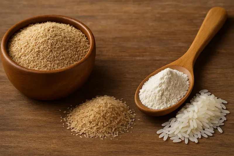 سبوس برنج و آرد برنج؛ چه چیزی آن‌ها را متمایز می‌کند؟
