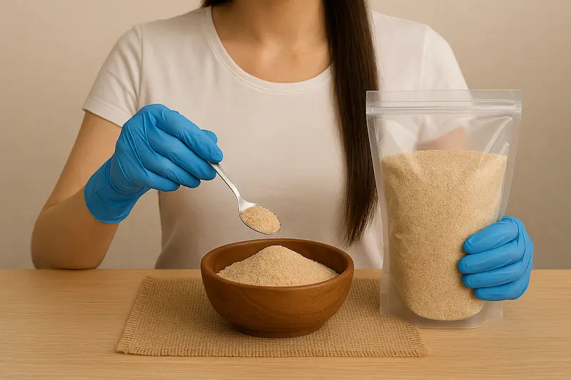 نکات ایمنی، روش انتخاب و نگهداری سبوس برنج