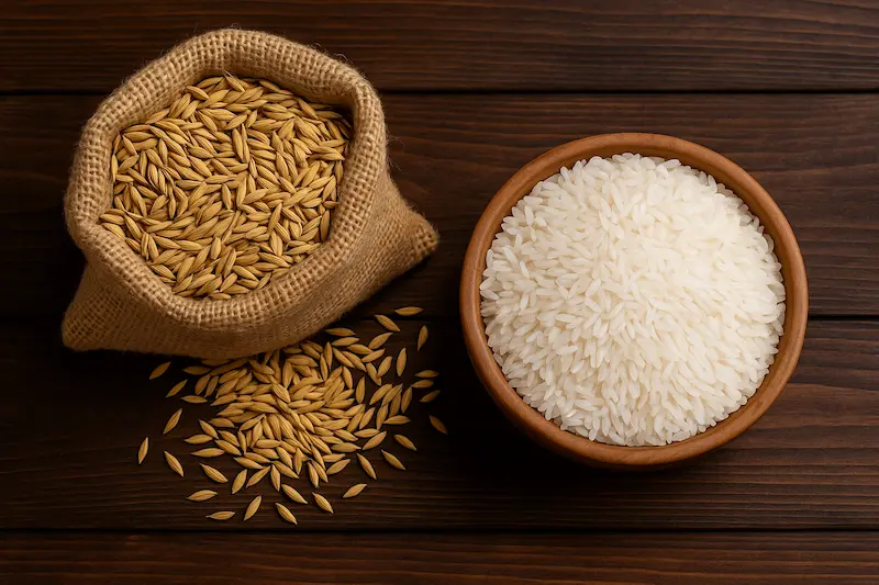 هر ۱۰۰ کیلو شلتوک چقدر برنج میدهد؟
