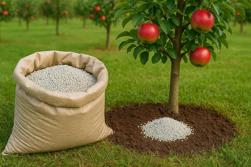 بهترین نوع کود برای درختان میوه