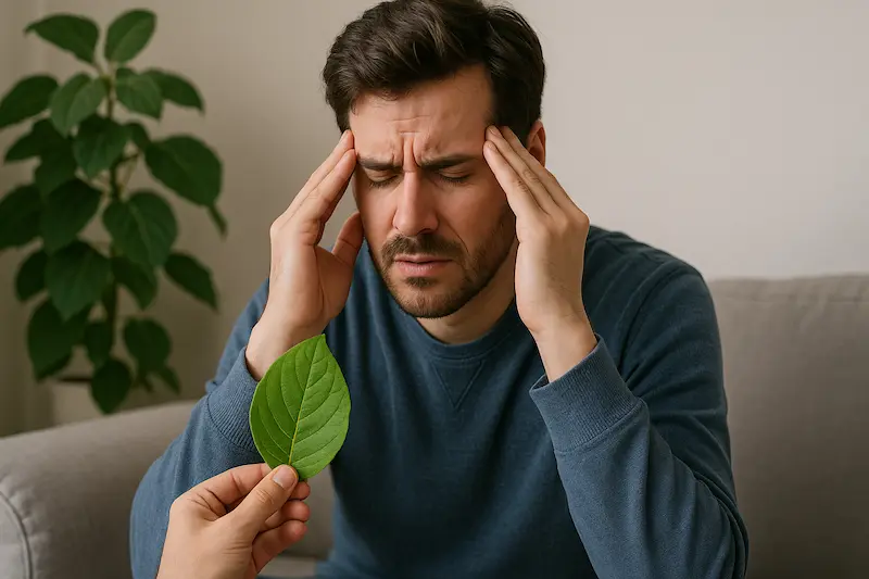 تسکین استرس و اضطراب با برگ درخت به