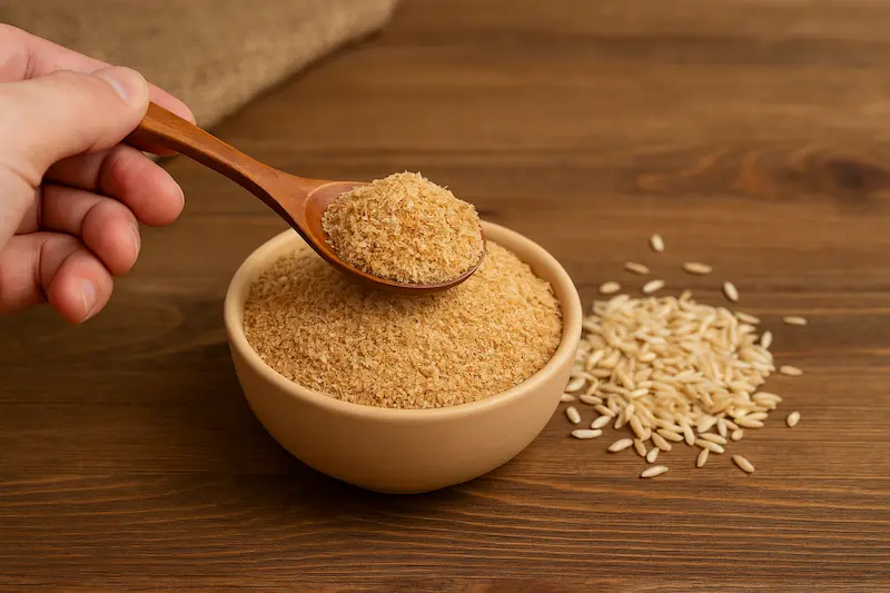 مصرف چه مقدار سبوس برنج در روز کافی است؟