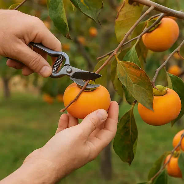 چطور بفهمیم خرمالو رسیده و آماده‌ی چیدن است؟