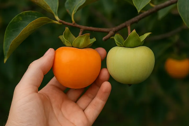 آیا زمان چیدن به نوع خرمالو هم بستگی دارد؟