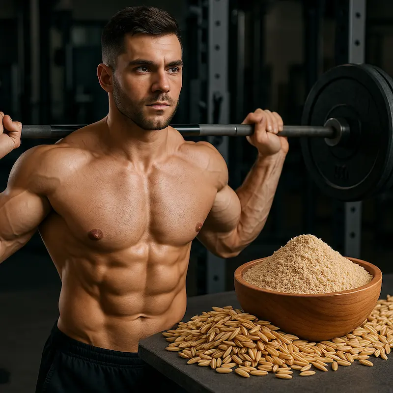 خواص سبوس برنج در بدنسازی
