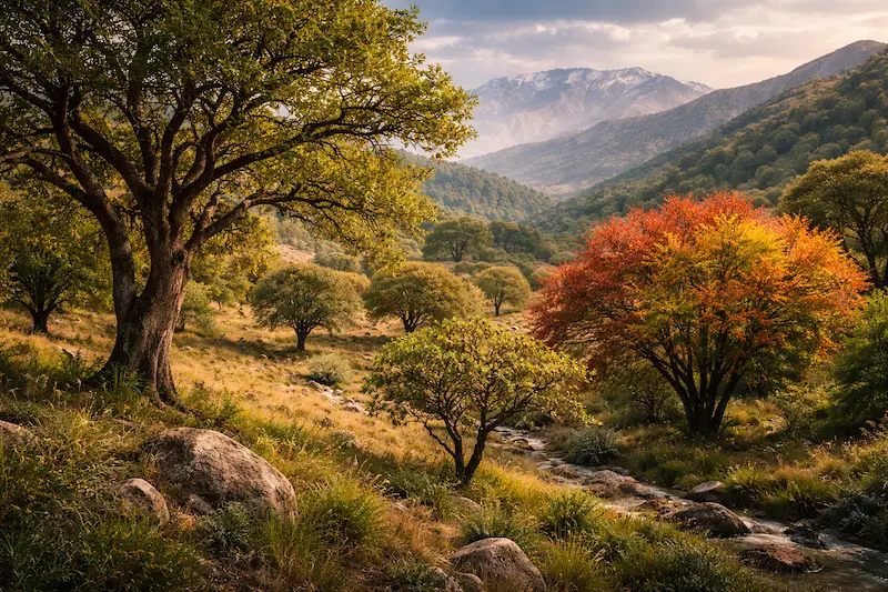 تنوع شگفت‌انگیز درختان ایران