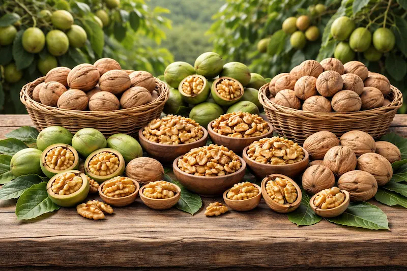 پربارترین رقم گردو در ایران کدام است؟ بررسی علمی و تجربه باغداران