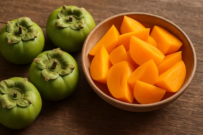 روشهای علمی و خانگی برای رسیدن خرمالوی نارس