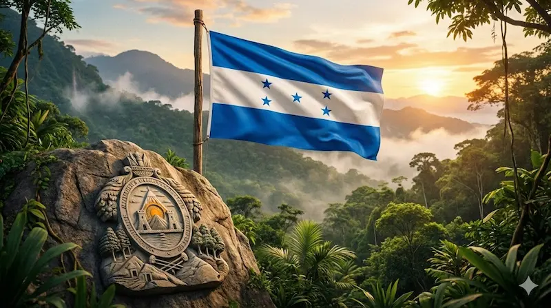 🇭🇳 هندوراس | طبیعت در نشان ملی