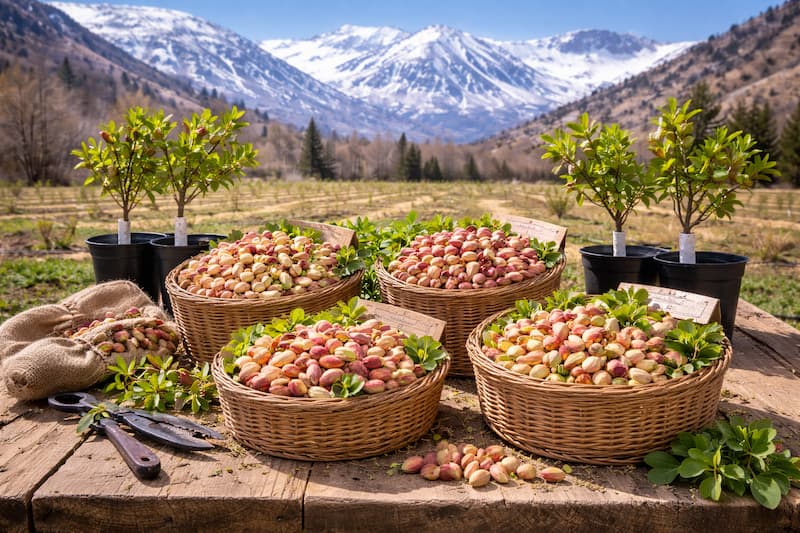 کاشت پسته در سردسیر