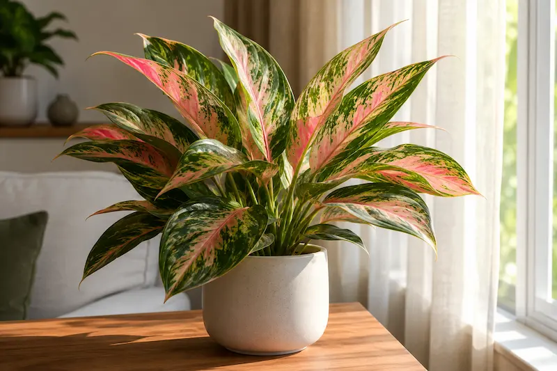 6. آگلونما (Aglaonema) – گیاه همیشه آراسته