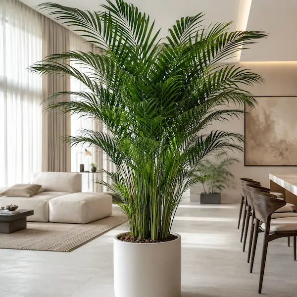 12. نخل بامبو (Bamboo Palm) – پرده سبزِ هوای تمیز