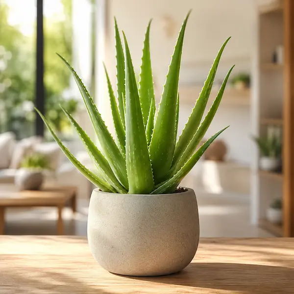 11. آلوئه‌ورا (Aloe Vera) – گیاه هزار درمان