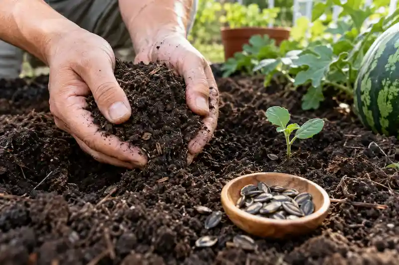 بهترین خاک برای کاشت بذر هندوانه